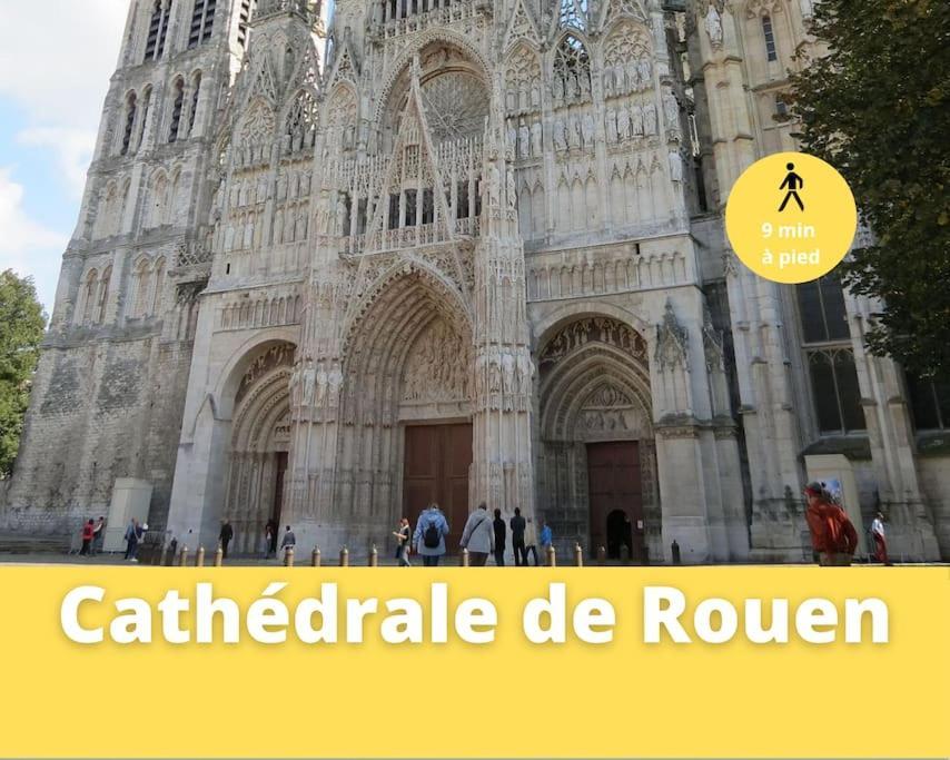 Amboise//Cosy-Centreville Rouen//Netfilx-Wifi//6Pers Zewnętrze zdjęcie